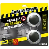 BARRIERE A RONGEURS Barsonic2 Ultraschall-Abwehrmittel 2 Geräte