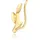 Elli Ohrstecker LEAF gold 925
