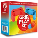 maxx tech Grip 'n' Play Controller Kit Schwarz Nintendo Switch