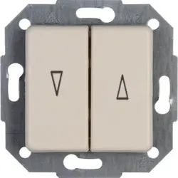 Kopp 614501074 EUROPA - Jalousieschalter, Farbe: cremeweiß