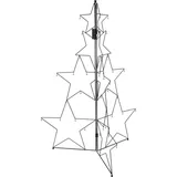Home Styling Collection Weihnachtsbaum 110 cm Schwarz