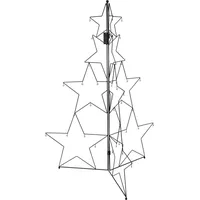 Home Styling Collection Weihnachtsbaum 110 cm Schwarz