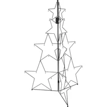 Home Styling Collection Weihnachtsbaum 110 cm Schwarz