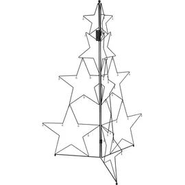 Home Styling Collection Weihnachtsbaum 110 cm Schwarz