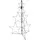 Home Styling Collection Weihnachtsbaum 110 cm Schwarz
