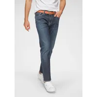 Levi's Levis Herren Taper Jeans 502 in Biologia-W36 / L30 Blau 36 x 30