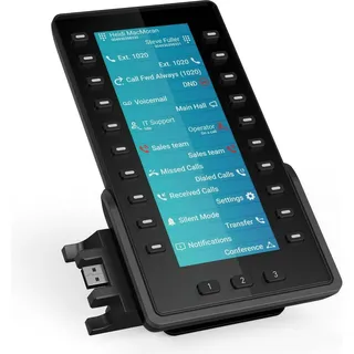 Snom D8C Tastenerweiterung USB für D865, D862 und D815W, Telefon Zubehör