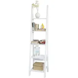 SoBuy SoBuy, Regal, Leiterregal Weiss (44 x 39 x 180 cm)