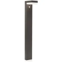 LINDBY LED-Solar-Pollerlampe Chioma, anthrazit, Sensor