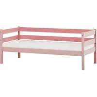 Hoppekids Einzelbett »ECO Comfort Kinderbett, Kiefer Massivholz, Jugendbett inkl. Rollrost«, 70x160 cm, wahlweise in verschieden Farben/ Matratze/ Absturzsicherung, rosa