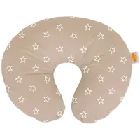 Theraline Wynnie Stillkissen inkl. Bezug Polyesterfaser Sterne cappuccino