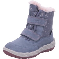 Superfit Baby Mädchen ICEBIRD warm gefütterte Gore-Tex Stiefel, BLAU/ROSA 8010