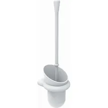 Normbau WC-Bürstengarnitur Nylon, weiß - 0300444019