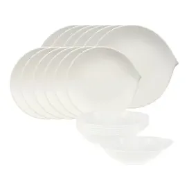 Villeroy & Boch Flow Tafelservice 18-tlg. weiß