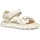 GEOX J PUFFYPOP GI Sandal, Lt Ivory, 37 EU