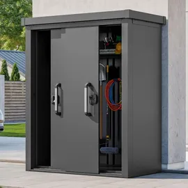 gfp garten- & freizeitprofi Gartenschrank 1,50 x 0,78 m Anthrazit