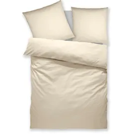OTTO home Luisa Satin Beige 135 x 200 cm + 2 x 80 x 80 cm
