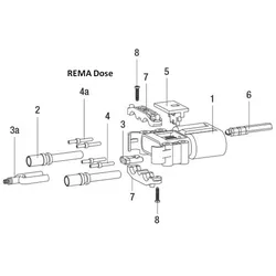 REMA EUW Luftadapter 80A Euro Din Dose für Elektrolytumwälzung