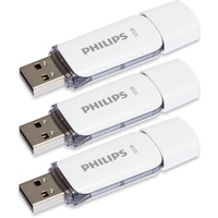 Philips Snow Edition 2.0 USB-Flash-Laufwerk 3X 32GB für PC, Laptop, Computer Data Storage, Lesegeschwindigkeit bis zu 23MB/s