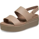 Crocs Brooklyn Low Wedge Herren Latte/Mushroom 36