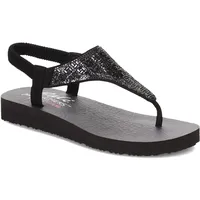 Skechers Damen Meditation-Sweet Rock Sandals, Black, 37 EU - 37 EU