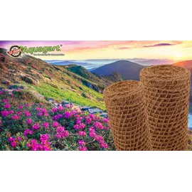 Aquagart 40m Böschungsmatte Ufermatte Kokos 1m breit Teichfolie Kokosmatte 450g