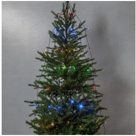 Star Trading LED-Lichterkette Akku 270x140 cm Mehrfarbig