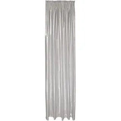 HOMING Vorhang »Reflexa«, (1 St.), Vorhang Reflexa HOMING silberfarben 240 cm