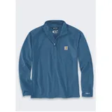 CARHARTT Force Half-Zip, T-Shirt langarm - Blau M
