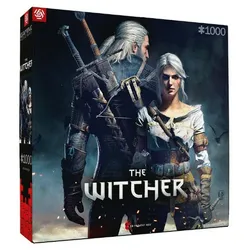 GOOD LOOT Gaming Puzzle The Witcher: Geralt&Ciri, 1000 Teile