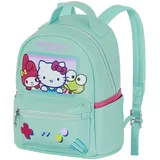 HELLO KITTY Videogame-Kleiner Heady Rucksack, Türkis, 22 x 25 cm, Kapazität 5 L