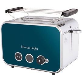 Russell Hobbs Distinctions Ocean Blue Toaster 2 Scheiben] 1600 Watt, Schlitze: