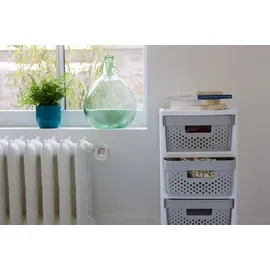 Curver Infinity Regal 4 Schubladen 4 x 11 L cm Weiß