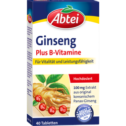 ABTEI Ginseng Plus B-Vitamine Tabletten 40 St