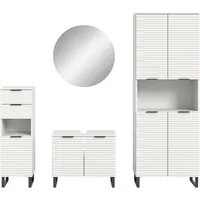 WELLTIME Litica 4-tlg. Weiß