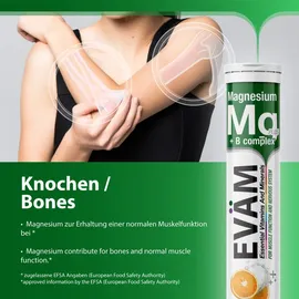 callaghan international EVÄM Magnesium + Vitamin B Complex Brausetabletten Zitrone 20 St.
