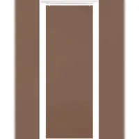 BestLivings Schiebegardine Elena 3er Set Dunkelbraun