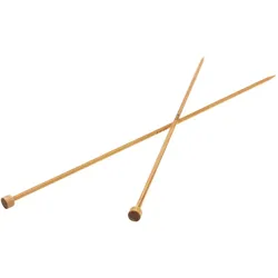 Lana Grossa Jackenstricknadel Holz 35 cm Stärke 5