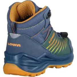 Lowa ZIRROX II GTX MID JR petrol/mango, - Gr.: 34