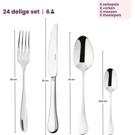 Rosenthal Bloom 24-tlg. antique satiniert