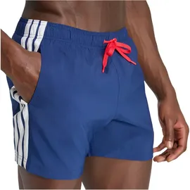 adidas 3-Streifen Badeshorts Blau M