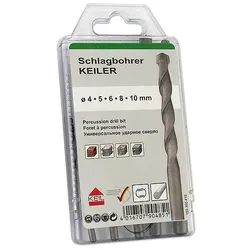 KEIL Schlagbohrer KEILER 5er-Set in Kunststoffkassette - 150.350.410