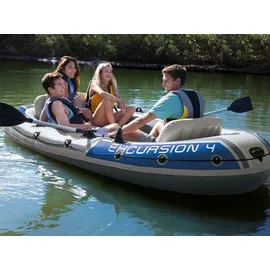 Intex Schlauchboot Excursion 4 Set (68324NP)