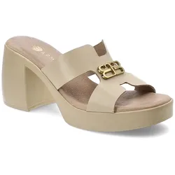 Beige Flip-Flops Armodo Absatzschuhe, 40
