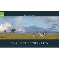 GEO Einzigartige Tierarten - Kalender 2026