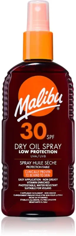 Malibu Dry Oil Spray Sonnenöl SPF 30 200 ml