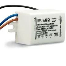 ISOLED LED Konstantstrom-Trafo 350mA 1-4W