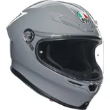 AGV K6 S Integralhelm - Hellgrau - XS