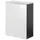 Fackelmann Waschbeckenunterschrank 44 x 60 x 24,3 cm Weiß