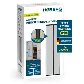 Hoberg Insektenschutzvorhang 60 x 180 cm Schwarz